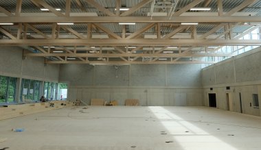 Innenansicht Sporthalle Freckenhorst am 18.06.2024