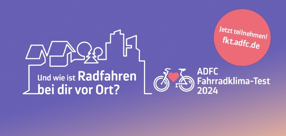 Key Visual Fahrradklimatest 2024