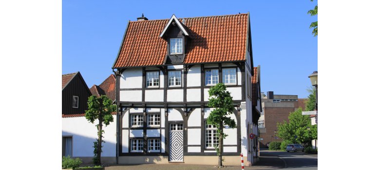 Haus Kolkstiege und Hohe Straße 24, Fachwerkhaus