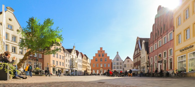 Blick auf den Historischen Marktplatz